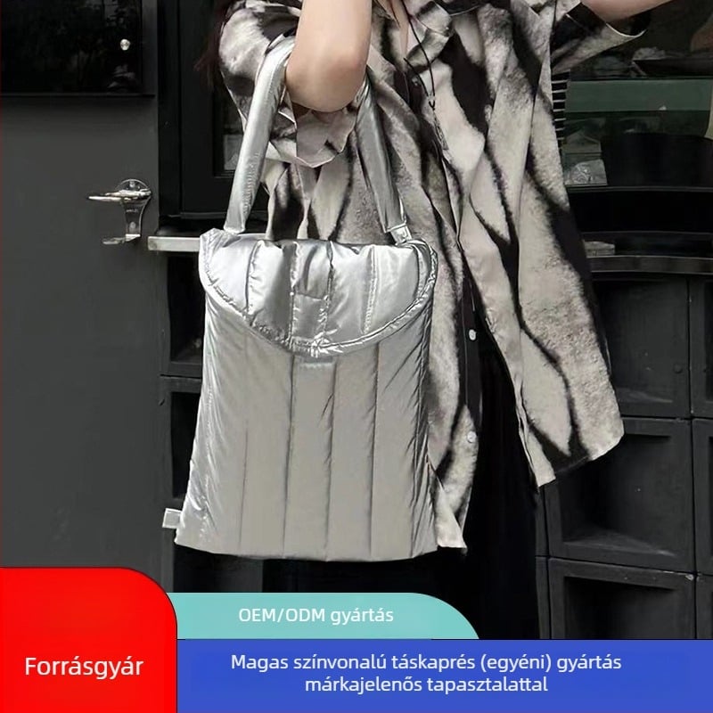 Laptop táska — vízálló és földrengésálló, poliészter, cipzár, puha fogantyú, üzleti útokra
