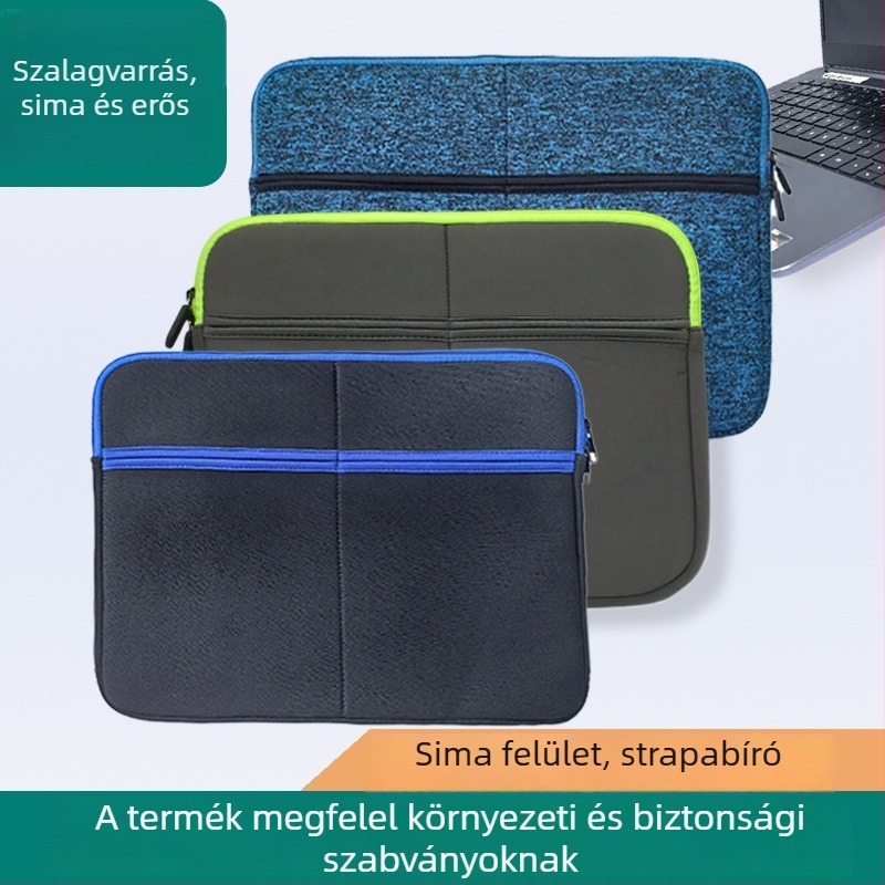 Minghai laptop tok – könnyű, lélegző, vízálló, lopás elleni és szeizmikus védelem, városi minimalist stílus, poliészter bélés