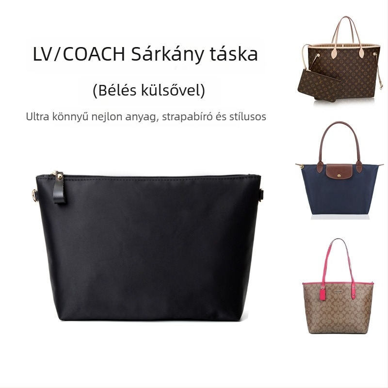 Sminktáska Queen Bee GT0002 nylon kocka alakú cipzárral