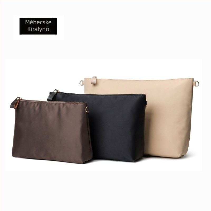 Sminktáska Queen Bee GT0002 nylon kocka alakú cipzárral