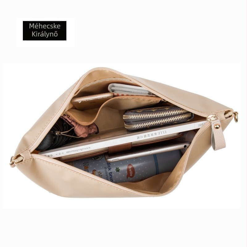 Sminktáska Queen Bee GT0002 nylon kocka alakú cipzárral