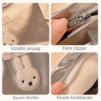 Kozmetikai táska Lemon book, modell H573000, PU anyag, kézitáska-stílus, smink szervező