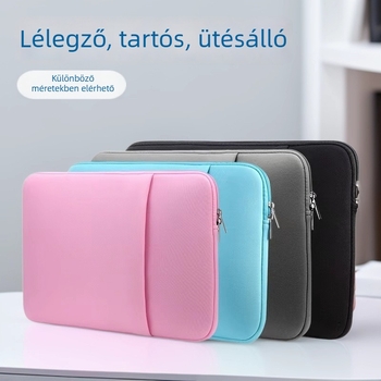 Laptop tok belső párnázattal — lélegző, kopásálló, ütésálló, terheléscsökkentés; szivacs-kompozit anyag