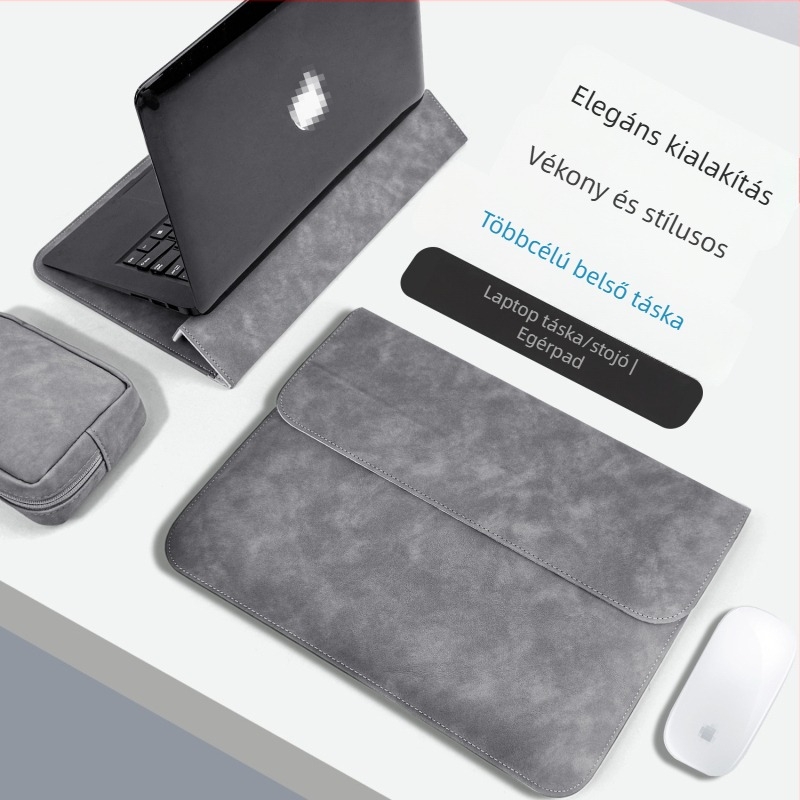Laptop állvány belső tok – juhbőr, vízálló, kopásálló, földrengésálló, Classicpacking