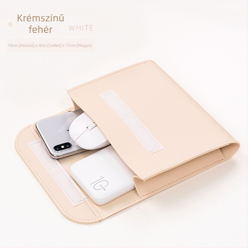 Power Bank tároló táska, kézben hordható stílus, PVC digitális szervező power bankokhoz, Modell A009a