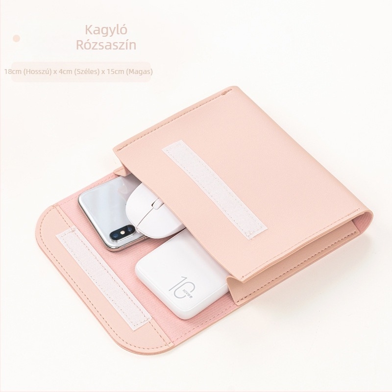 Power Bank tároló táska, kézben hordható stílus, PVC digitális szervező power bankokhoz, Modell A009a