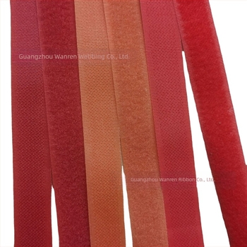 Poliészter Velcro kötegelő pántok, 2 cm és 3 cm szélességben, piros, rózsaszín és narancs színekben, táskákhoz, hátizsákokhoz, autóülésekhez és párnákhoz