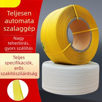 Ipari PP csomagoló szalag - 0,65 mm vastagság, modell 1208, erős húzószilárdság