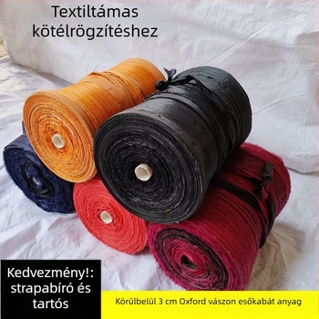 Kertészeti ágak kötözésére szolgáló vászon kötél, tartós csomagoló heveder; anyag: vászon; alkalmazási terület: kötéssel gyümölcsfa ágak; névleges terhelés 20; szakítószilárdság 50; üzemhőmérséklet 50°C