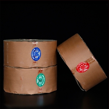 Gépi csomagoló szalag, PP forró olvadó szalag, vastagság 0.65/0.8 mm, húzóerő 100 kg, specifikációk 11-0.65/12-0.8