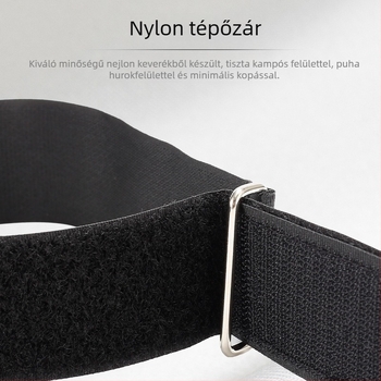 Nylon Velcro szalag ruházathoz, nem elasztikus rögzítő szalag csomagoláshoz és poggyászhoz Velcro-zárral