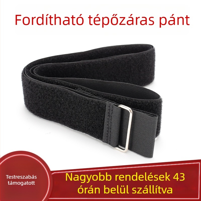 Nylon Velcro szalag ruházathoz, nem elasztikus rögzítő szalag csomagoláshoz és poggyászhoz Velcro-zárral
