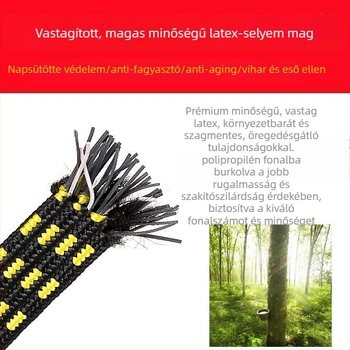 Latex polipropilén szálból készült kötegelő szalag, testreszabható feldolgozás, széles körben használható