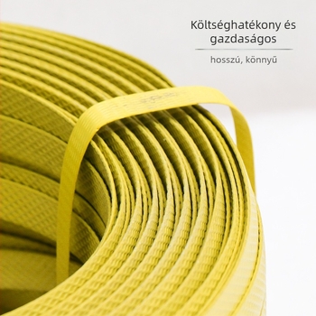 PP csomagoló heveder, szakítóerő 70 kg, tekercs Ø100, logisztikai csomagoláshoz