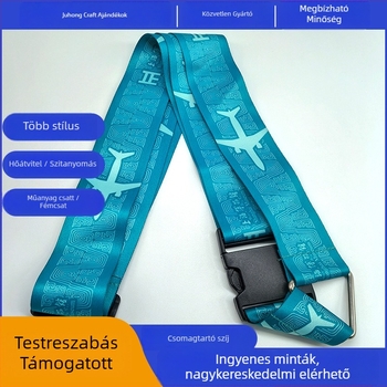 Jh-49 Poliészter bőröndpánt, leopard mintás, sorozat: bőröndpánt, légáteresztő