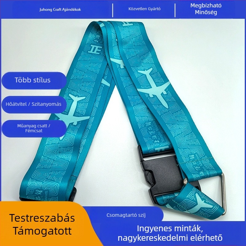 Jh-49 Poliészter bőröndpánt, leopard mintás, sorozat: bőröndpánt, légáteresztő