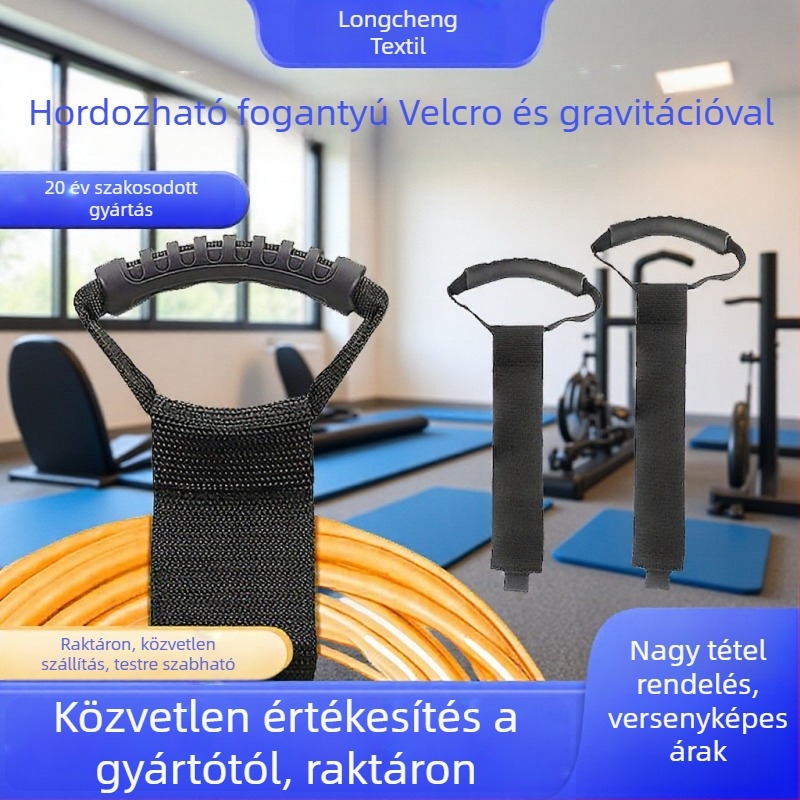 Nagy teherbírású szállító heveder Velcro-val — 50% nylon + 50% poliészter, nylon Velcro, védőfelszereléshez, csomagokhoz, táskákhoz és kábel tárolásához | Márka Longcheng