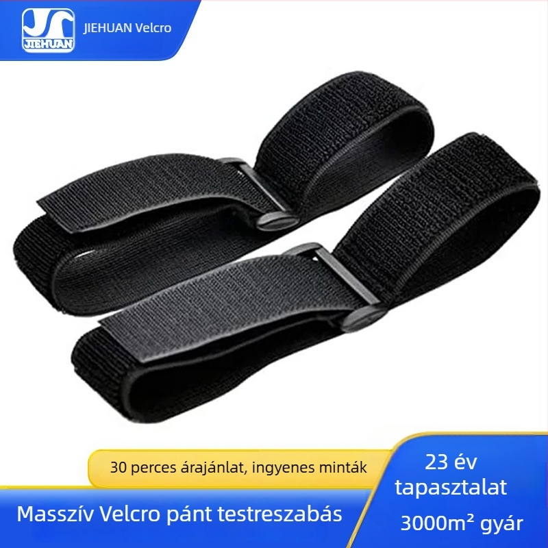 Nylon Velcro szállítószalag árukhoz, dupla oldalt Velcro zárás, ipari osztály, 10 000+ ciklus, tapadás >6 kg/cm²