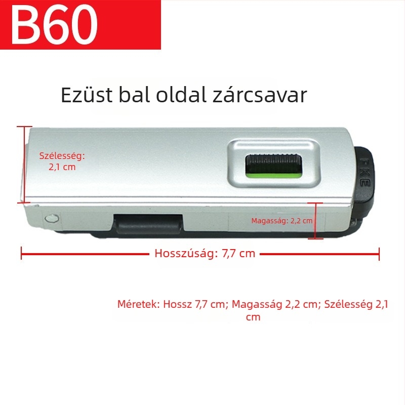 B60 poggyász-zár kódos – műanyag utazótáska zár