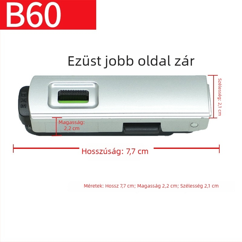 B60 poggyász-zár kódos – műanyag utazótáska zár