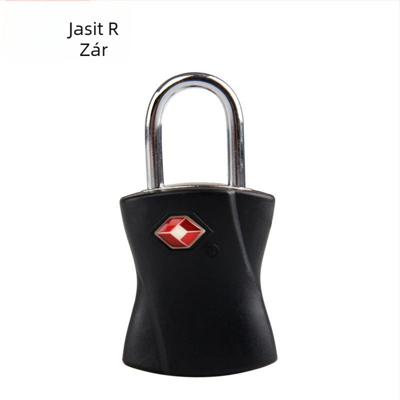 TSA vámzár poggyászhoz és hátizsákhoz, test PC + cinkötvözet, 42 g, licencelhető magáncímke