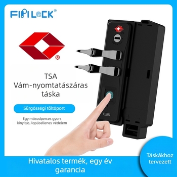 Fly rock bőröndzár, ABS anyag, 95 g, modern minimál stílus