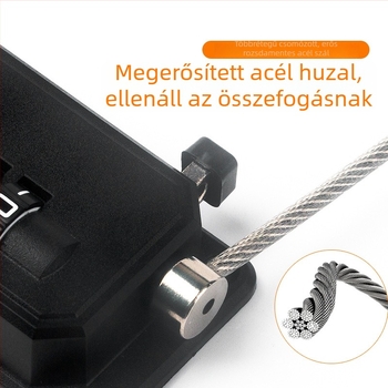 Lyukasztás nélküli jelszavas zár – lopás elleni, zár a fiókokhoz és a szekrényekhez, gyermekbiztonság, modell Hr refrigerator lock 258, hűtőhöz és ablakhoz