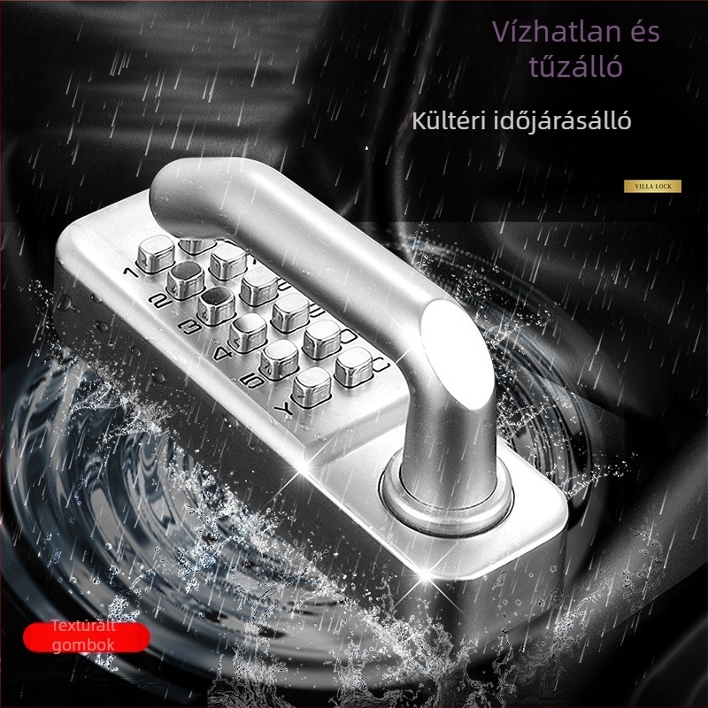 Edford 208A mechanikus numerikus ajtózár, cinkötvözet, modern minimalist stílus