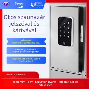 RF-EM818 Szauna szekrény zár elektronikus kóddal, érintéses fiókzár, indukciós zár a fürdőszobához, cinkötvözet