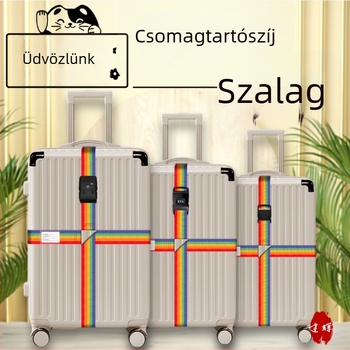 Állítható keresztpánt poggyászhoz — megerősítő pánt polipropilénből, 2023 tavasz, poggyász kiegészítők