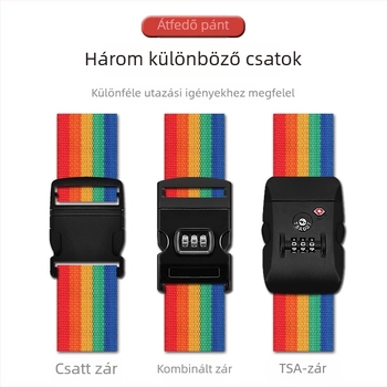 Állítható keresztpánt poggyászhoz — megerősítő pánt polipropilénből, 2023 tavasz, poggyász kiegészítők