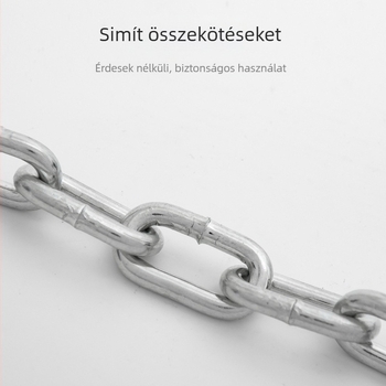 MAIJIAN ZLY láncos zár, cinkötvözet, testreszabható, modern minimalista stílus