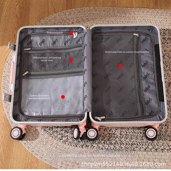 LM PC kézipoggyász TSA kombinált zárral, 3,5 kg