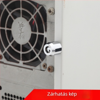 PC-ház kulcsos zár, réz és acél, modern minimalista dizájn