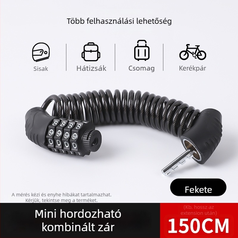 The First Force numerikus kombinációs kerékpárzár