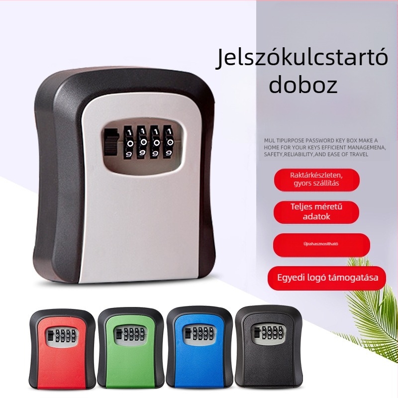 Ajtókulcsos jelszertároló – ABS műanyag, Modell 820, Típus: Gép, Modern minimalist stílus
