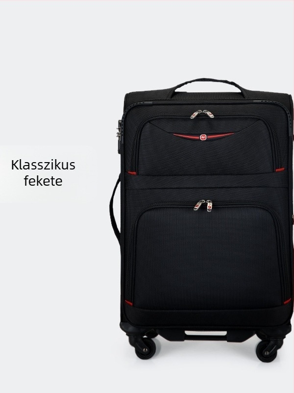 Oxford vászon bőrönd, nagy kapacitású, uniszex, kivehető kerekekkel, masszív és tartós