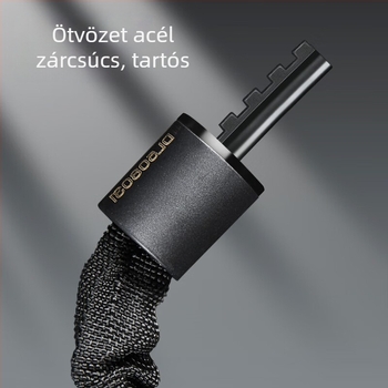 Deli nagy erősségű zár, cinkötvözet, modell 1, New chinoiserie stílus
