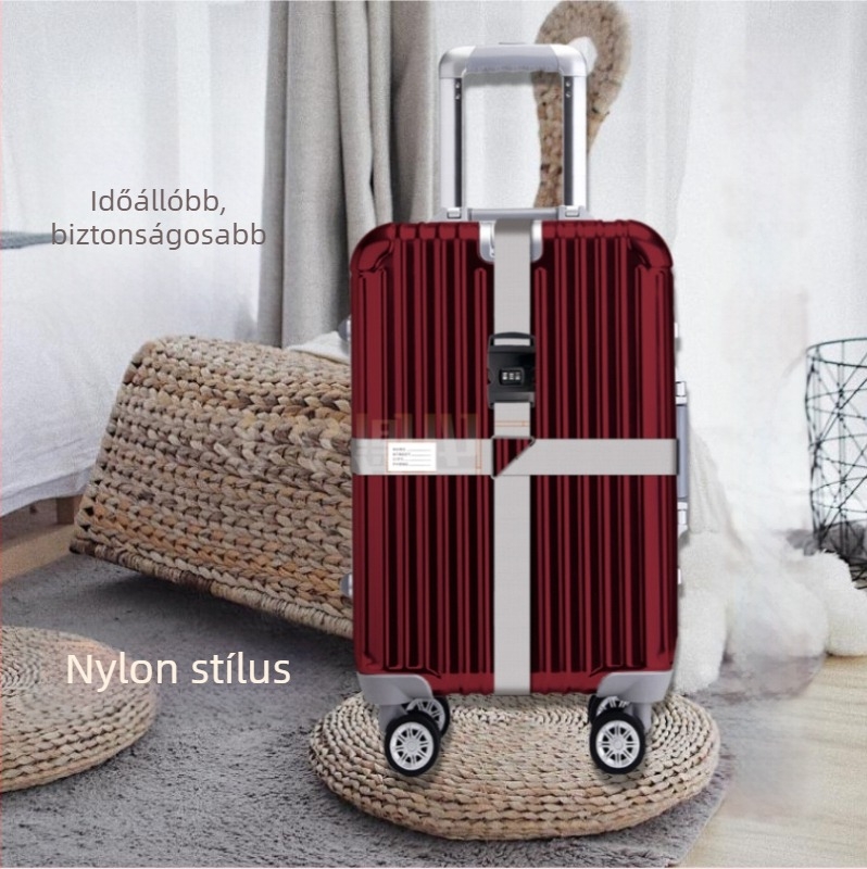 Nylon bőröndszalag anti-tolvaj védelemmel és földrengés elleni ellenállással, 2023 tavaszi kiadás