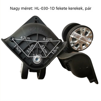 HL-030-1D Univerzális bőrönd kerék – csere görgő poggyászhoz