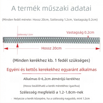 Univerzális öntapadós poggyász-kerekvédő, vastított, hangtalan, kopásálló, réz