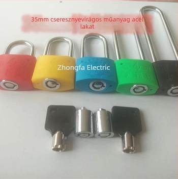 Ipari zár a mérődobozhoz, réz test, szilva virág alakú zár, Zhongfa Electric Power