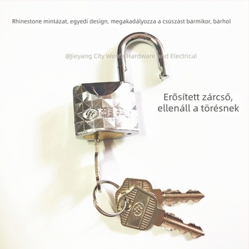 Yuema 276 Biztonsági Lakat – Rozsdamentes acél, Modell 276, alkalmas raktárakra, kollégiumi ajtókra, szekrényekre