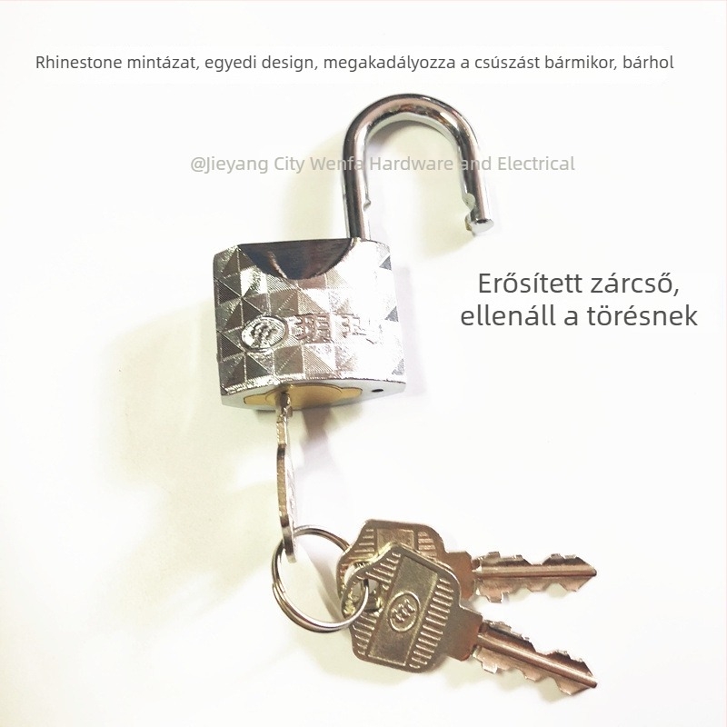 Yuema 276 Biztonsági Lakat – Rozsdamentes acél, Modell 276, alkalmas raktárakra, kollégiumi ajtókra, szekrényekre