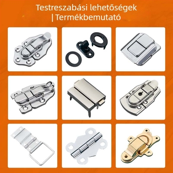 Mortise zár, cinkötvözet, lábakkal, Hongsheng márka, magáncímke elérhető