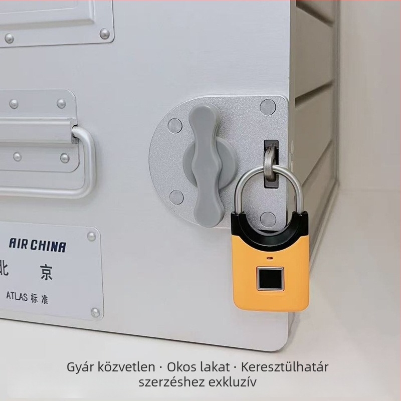 Biometrikus zár SKG-555B fiókokhoz, 10 ujjlenyomat tárolás, több mint 100000 nyitás, szkennelési idő <1s, DC tápegység