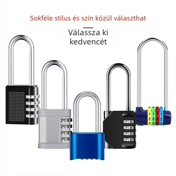 4 számjegyű jelszavas lakat, cink ötvözet, 6 mm-es zárókampó, 20 mm-es távolság, modell CH 610