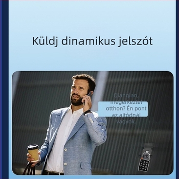 Mini ujjlenyomat- és jelszavas Bluetooth-zár szekrényekhez és fiókokhoz, kültéri vízálló, kétoldali feloldás, több mint 100000 feloldás, 0,5 s olvasási idő