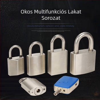 Passzív zárszerkezet rozsdamentes acélból erőművekhez, ipari infrastruktúrához és mérődobozokhoz; Bluetooth csoportvezérlő zár; vízálló