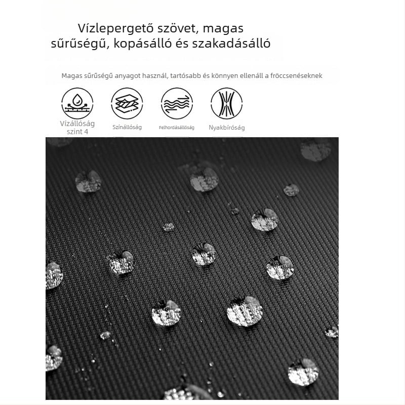 GA gurulós utazó hátizsák, könnyű kerekekkel, Oxford anyag, uniszex, zipzáras nyitás